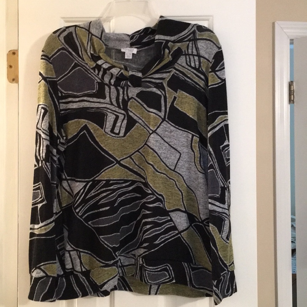 Cute print sweater
